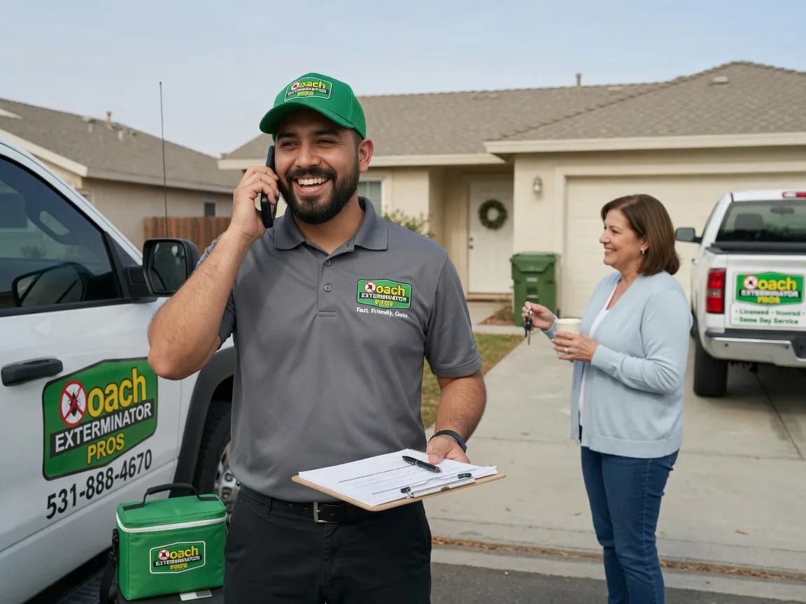 Pest Control Roach Exterminator Cable, OH FAQs